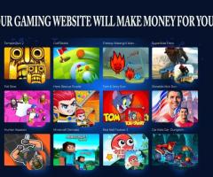Ready Online Games Website with 10+ passive Income Streams
